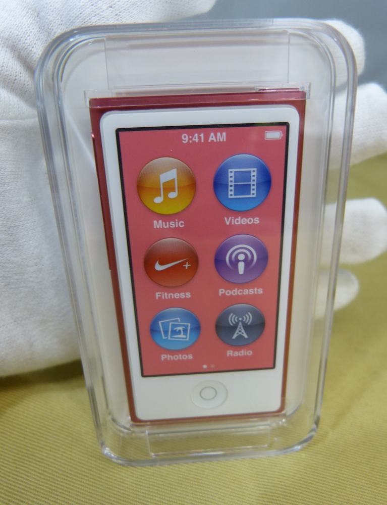 iPod - 新品同様 iPod nano 第7世代 16GB シルバー の+crystalchambers